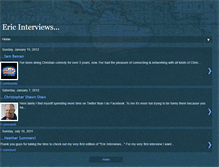 Tablet Screenshot of ericinterviews.blogspot.com