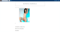 Desktop Screenshot of danielabonecasexy.blogspot.com