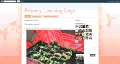 Desktop Screenshot of primarylearninglogs.blogspot.com