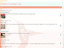 Tablet Screenshot of primarylearninglogs.blogspot.com