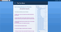 Desktop Screenshot of funboss.blogspot.com