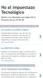 Mobile Screenshot of no-al-impuestazo-tecnologico.blogspot.com