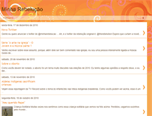 Tablet Screenshot of minha-rebelucao.blogspot.com