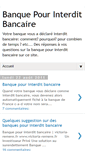 Mobile Screenshot of banque-pour-interdit-bancaire.blogspot.com