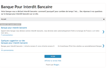 Tablet Screenshot of banque-pour-interdit-bancaire.blogspot.com