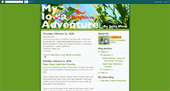 Desktop Screenshot of iowaadventure.blogspot.com