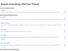 Tablet Screenshot of dantickner.blogspot.com