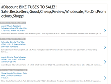 Tablet Screenshot of biketubestosale.blogspot.com