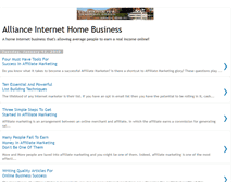 Tablet Screenshot of allianceinternetbusiness.blogspot.com