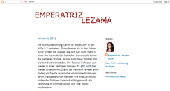 Desktop Screenshot of emperatrizlezama.blogspot.com