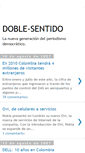 Mobile Screenshot of doble-sentido.blogspot.com