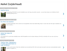 Tablet Screenshot of maikelzuijderhoudt.blogspot.com