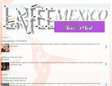 Tablet Screenshot of lafee-mexico.blogspot.com