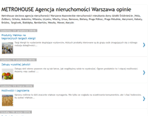 Tablet Screenshot of metrohouse-nieruchomosci.blogspot.com