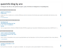 Tablet Screenshot of infoqueer.blogspot.com