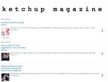 Tablet Screenshot of ketchupmagazine.blogspot.com