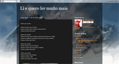 Desktop Screenshot of liequerolermuitomais.blogspot.com