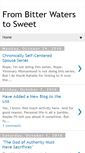 Mobile Screenshot of frombitterwaterstosweet.blogspot.com