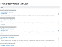 Tablet Screenshot of frombitterwaterstosweet.blogspot.com