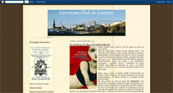 Desktop Screenshot of carmona-clubdelectura.blogspot.com