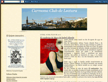 Tablet Screenshot of carmona-clubdelectura.blogspot.com