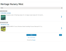 Tablet Screenshot of heritagenurserywest.blogspot.com