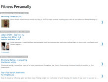 Tablet Screenshot of fitnesspersonally.blogspot.com