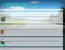 Tablet Screenshot of losingbigwinningbigger.blogspot.com