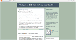 Desktop Screenshot of didimao.blogspot.com