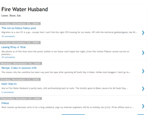 Tablet Screenshot of firewaterhusband.blogspot.com