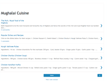 Tablet Screenshot of mughalaifood.blogspot.com