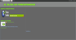 Desktop Screenshot of forexfondos.blogspot.com