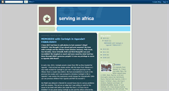 Desktop Screenshot of debbie-servinginafrica.blogspot.com