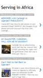 Mobile Screenshot of debbie-servinginafrica.blogspot.com