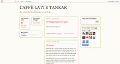 Desktop Screenshot of cafelattetankar.blogspot.com