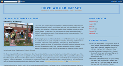 Desktop Screenshot of hopeworldimpact.blogspot.com