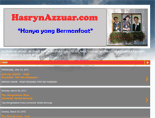 Tablet Screenshot of hasrynazzuar.blogspot.com