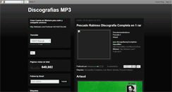 Desktop Screenshot of discografiasmp3completas.blogspot.com