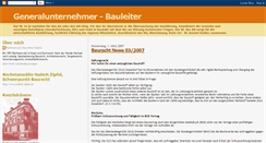 Desktop Screenshot of generalunternehmer-bauleiter.blogspot.com