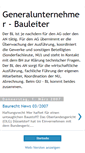 Mobile Screenshot of generalunternehmer-bauleiter.blogspot.com