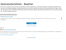 Tablet Screenshot of generalunternehmer-bauleiter.blogspot.com