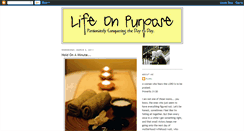 Desktop Screenshot of lifeonpurposemama.blogspot.com