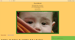 Desktop Screenshot of misojosymismanos.blogspot.com