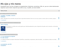 Tablet Screenshot of misojosymismanos.blogspot.com