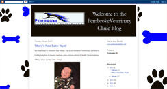 Desktop Screenshot of pembrokevetclinic.blogspot.com