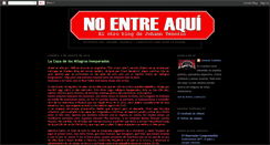 Desktop Screenshot of noentreaqui.blogspot.com