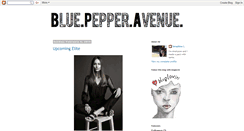 Desktop Screenshot of bluepepperavenue.blogspot.com