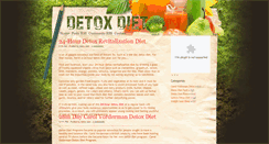 Desktop Screenshot of detoxdietfacts.blogspot.com