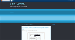 Desktop Screenshot of ilredelweb.blogspot.com
