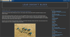 Desktop Screenshot of leadnobleed.blogspot.com